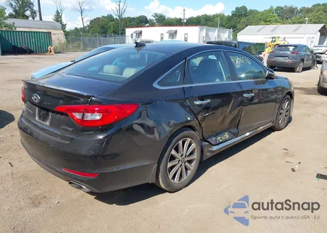2017 Hyundai Sonata Limited z USA, uszkodzony, nr VIN 5NPE34AF3HH570712